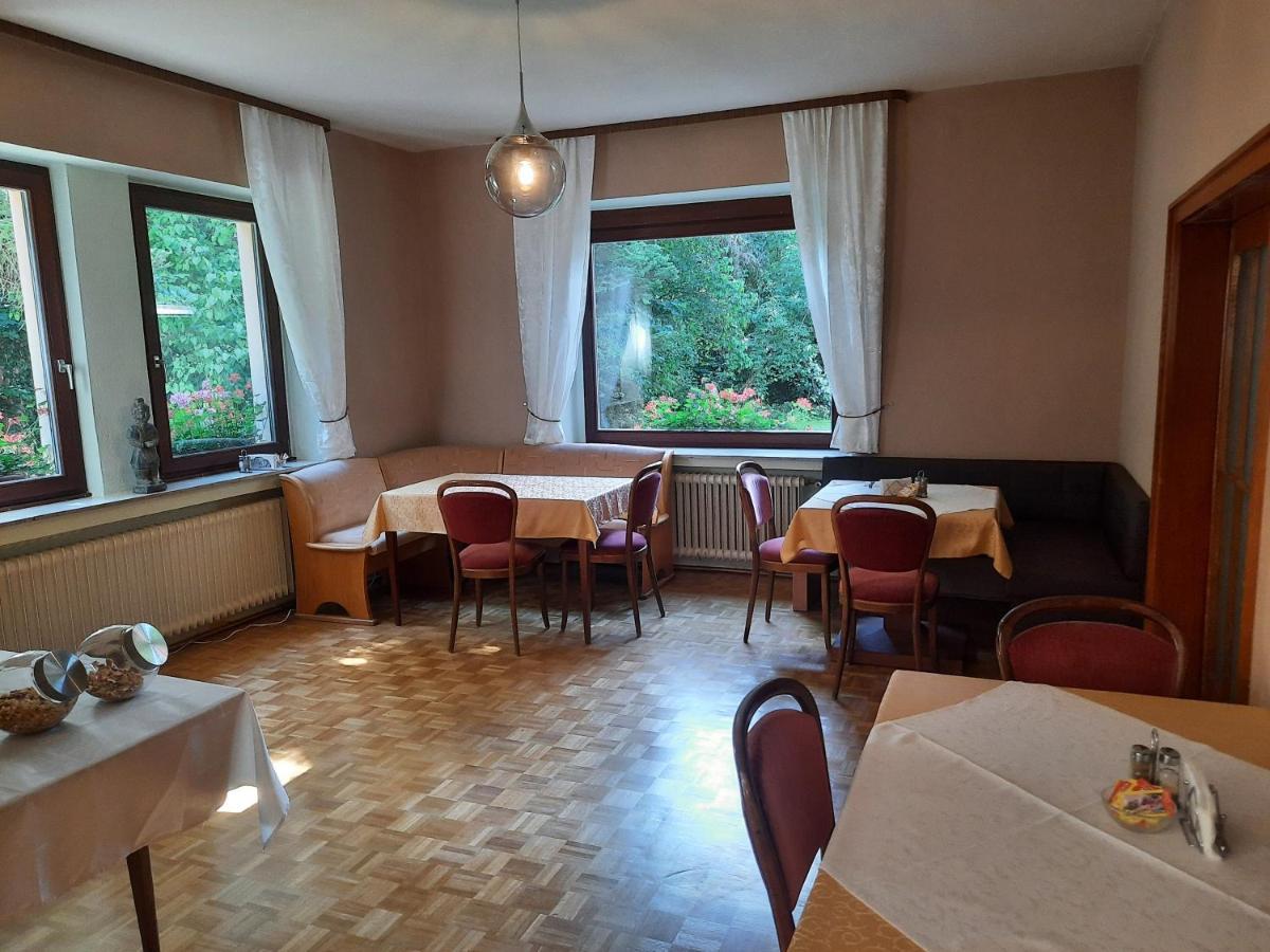 Hotel Pension Bluechersruh 巴特贝内克因费希特 外观 照片